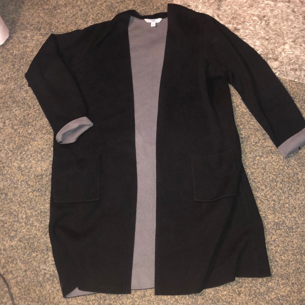 Two Tone Pocketed Sweater